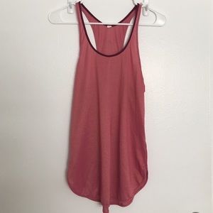 Lululemon pink racerback top