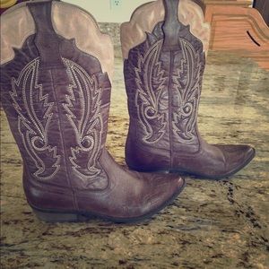 Cowgirl boots!