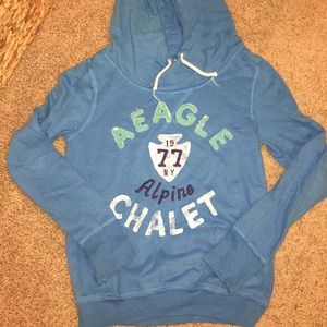 Blue American Eagle hoodie