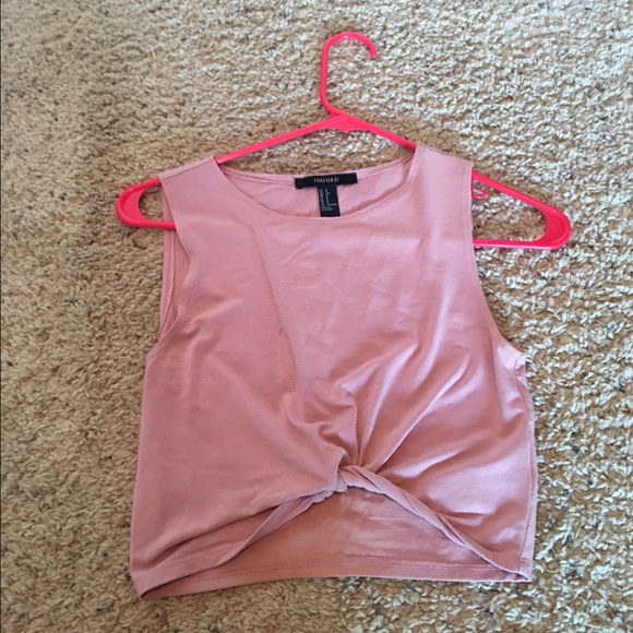 Pink Crop Top
