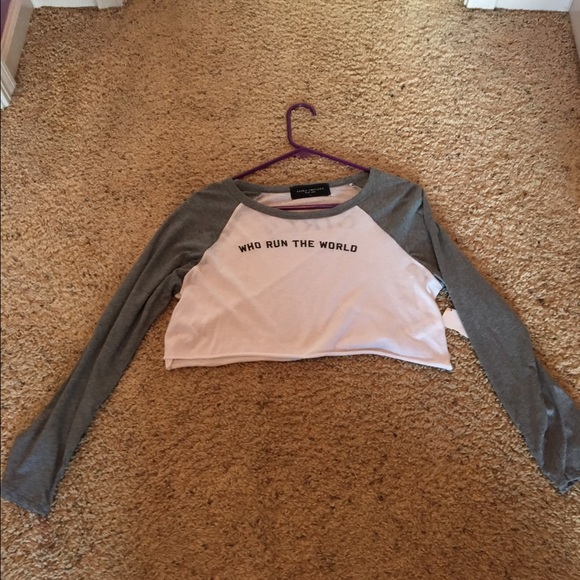 Baseball Crop Tee