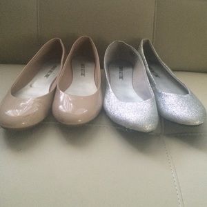 Two pair of flats