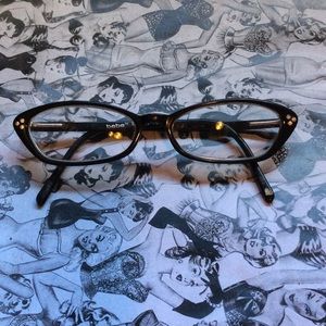 Bebe rhinestone car eye glasses