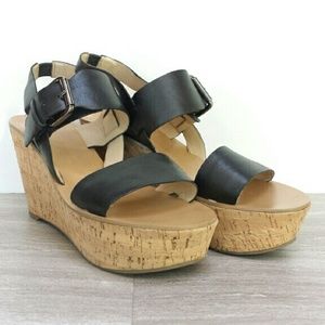 LIKE NEW! Marc Fisher wedge sandal
