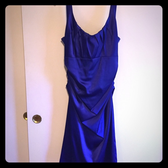 Sapphire Blue Cocktail Dress