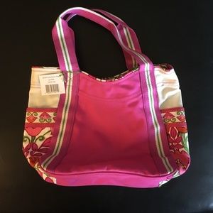 Vera Bradley small colorblock tote
