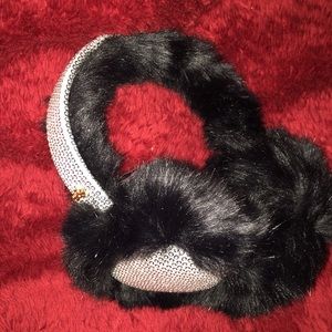 🎀 Sequin & Fur Juicy Couture Earmuffs