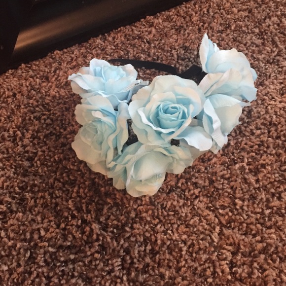 Floral flower crown