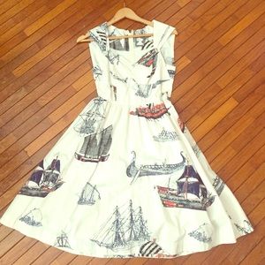 Anthropologie Sailing Dress