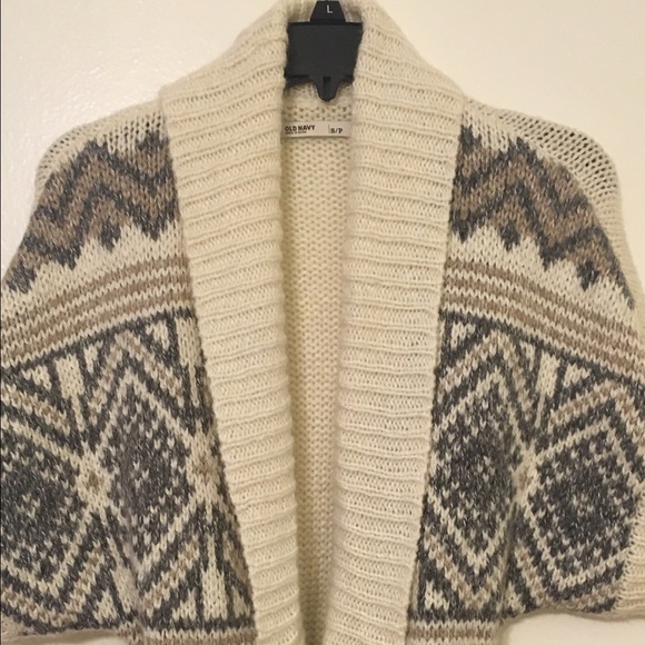 Old Navy Long Sweater with tie. SZ S - Picture 1 of 4