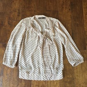 Polka Dot Feminine Blouse