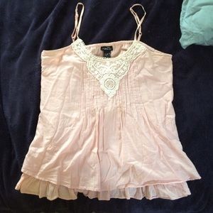 Pink tank top