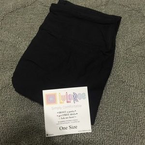 Black LLR leggings OS brand new