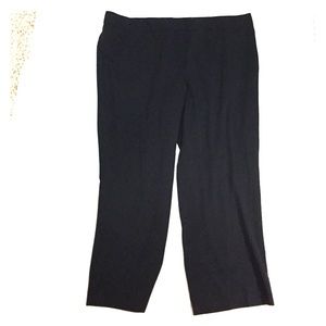 26W navy blue stretch slacks