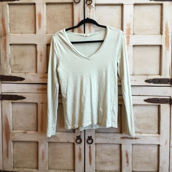 Mint green long sleeve