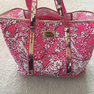 Rare Lilly Pulitzer Alpha Phi Tote