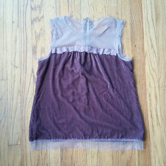 LOFT Velvet Top