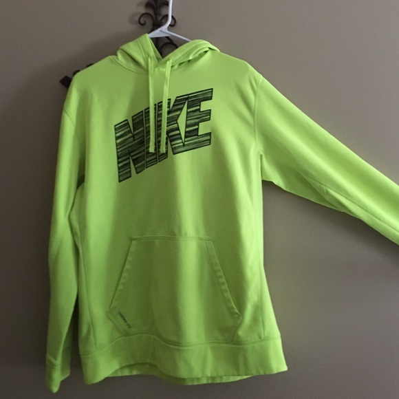 Neon Nike hoodie