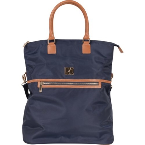 DVF Studio Private Jet II Fold Over Tote