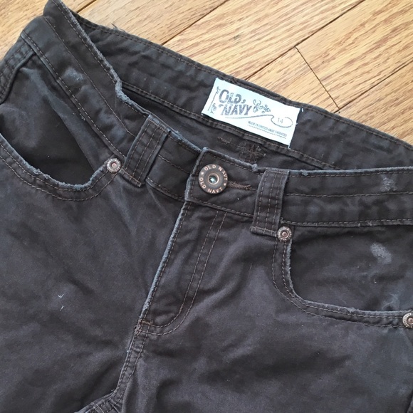 Old Navy Dark Brown Girls Pants