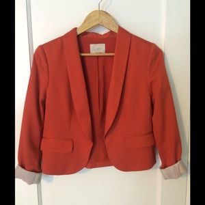 Rust Color Blazer