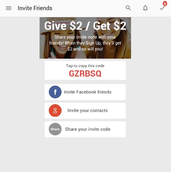 My Mercari code