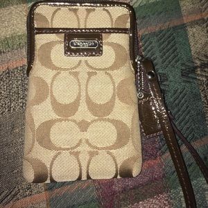 Coach Wristlet