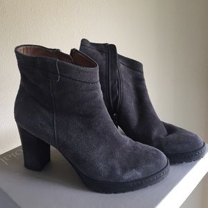 grey heeled booties