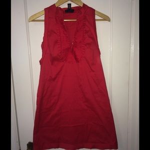 Red Sleeveless Dress