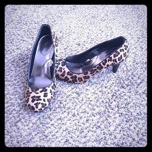 Cheetah print heels