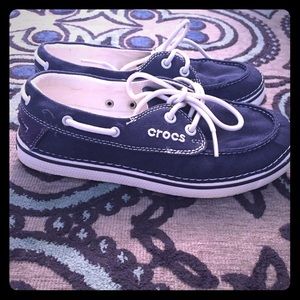 5.5 Croc Boat Shoe