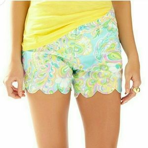 Lilly Pulitzer 'Double Trouble' Buttercup Shorts