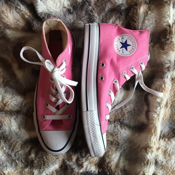 Pink high tops