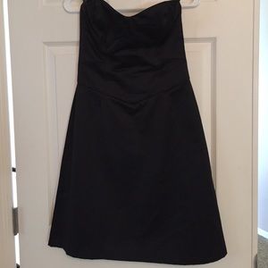 French Connection black corset dress. Size 6.