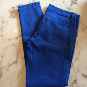 J. Crew toothpick ankle skinny jeans