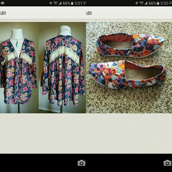 Toms & LA Hearts Other - TOMS & LA Hearta Kimono Bundle For Steph