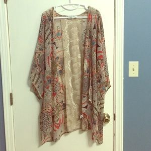 22/24W open front poncho.Removing listing on 8/12.