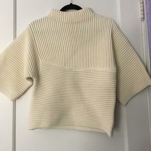 J.O.A. cream sweater new with tags