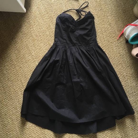 black dress