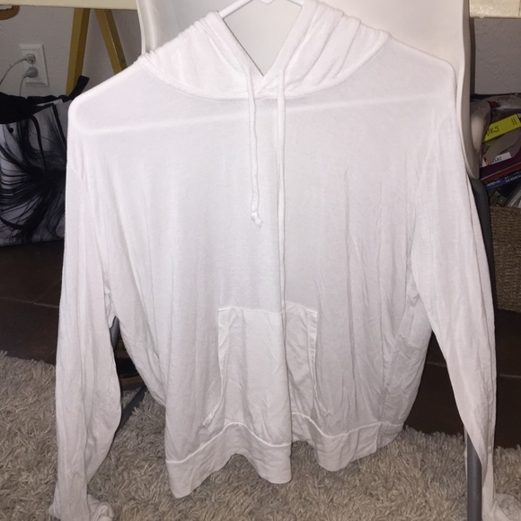 Brandy Melville White hoodie!
