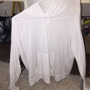Brandy Melville White hoodie!
