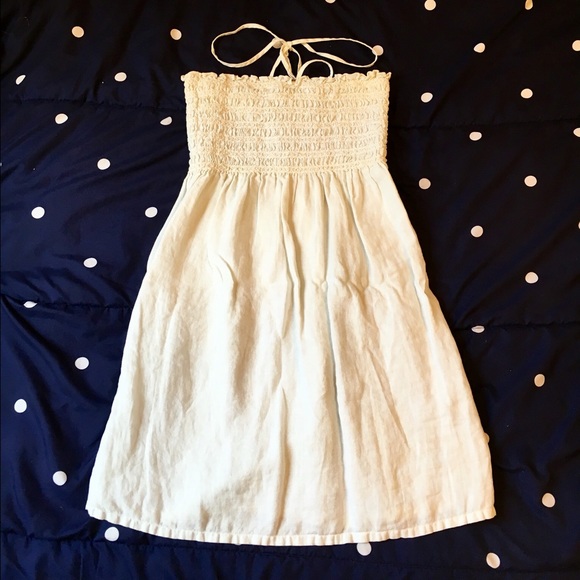 Juicy Couture Baby Blue Linen Beach Cover Up