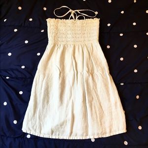 Juicy Couture Baby Blue Linen Beach Cover Up