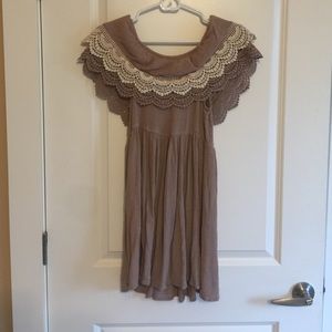 Off the shoulder sundress by Umgee.