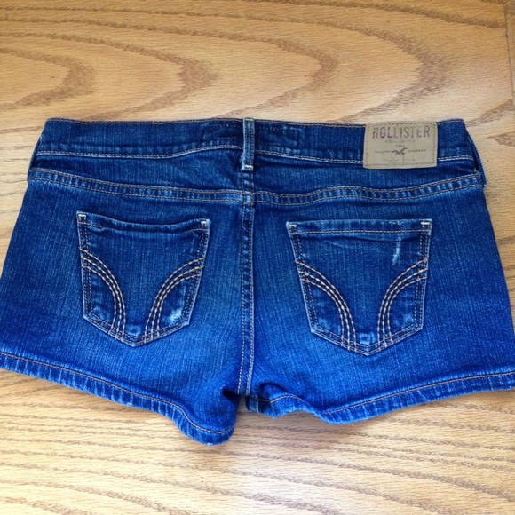 Hollister jean shorts