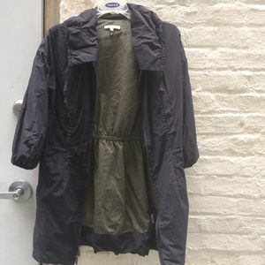 Vince Bergdorf Goodman Bubble Raincoat