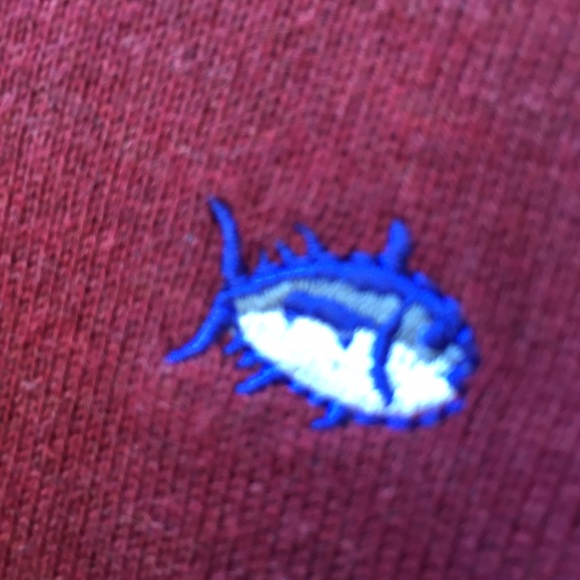 Mens v-neck heathered cotton pullover
