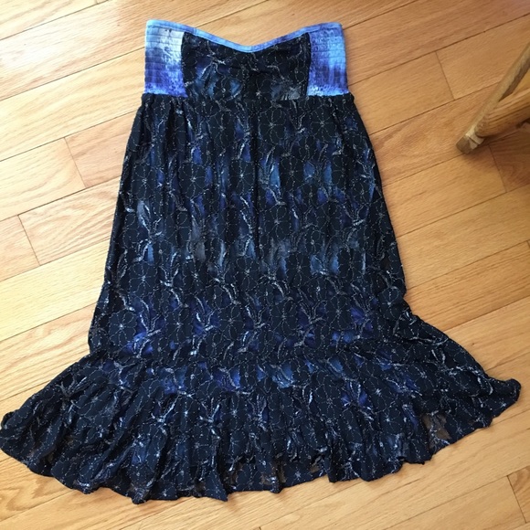 Free People Strapless Tube Dress