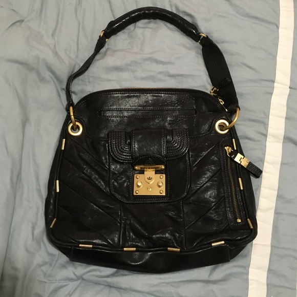 Juicy Couture authentic leather shoulder bag - Picture 1 of 3