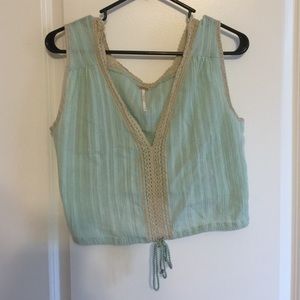 Free people crop top.
